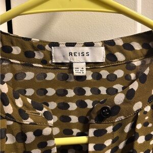 Reiss Polka Dot Blouse